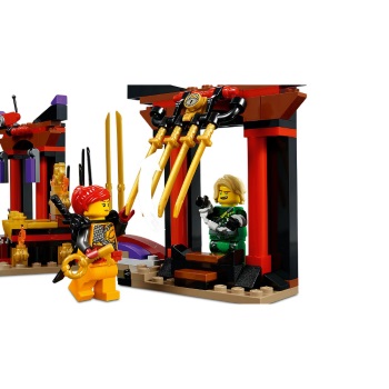 Lego set Ninjago throne room showdown LE70651-2